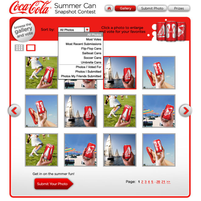 Coke Summer Can