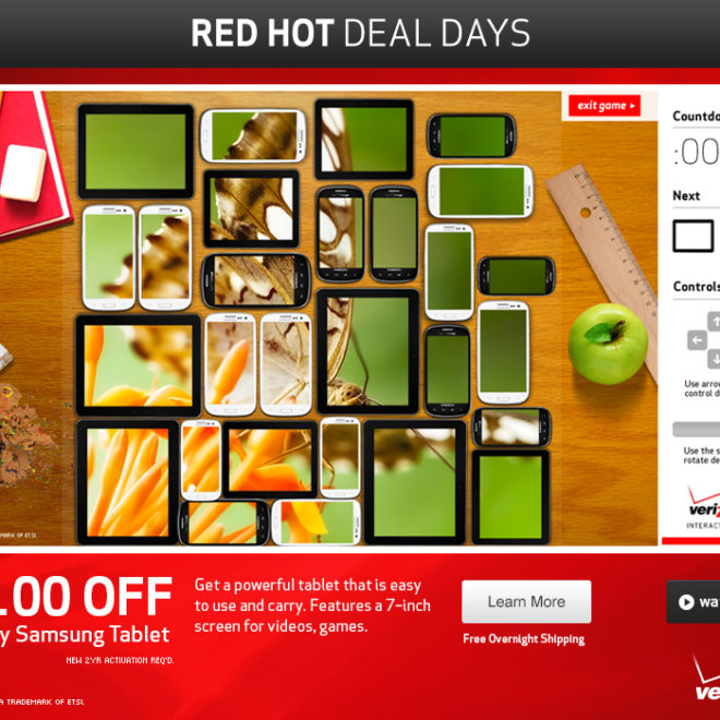 Verizon - Red Hot Deal Days