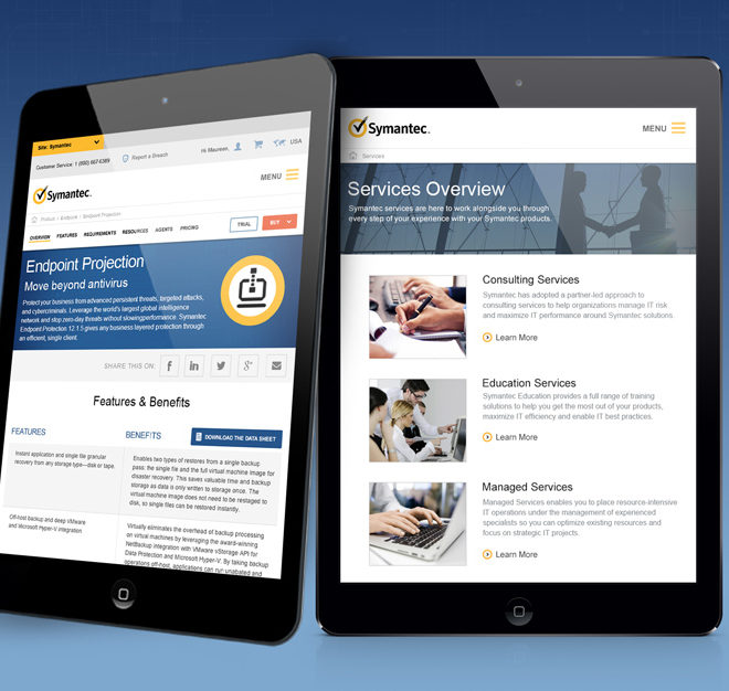 Symantec Tablet